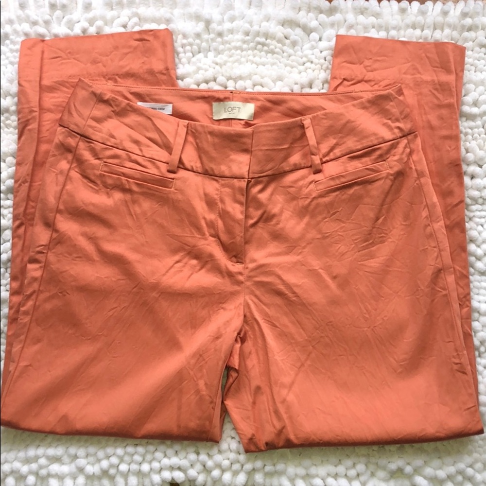 Loft crop trousers